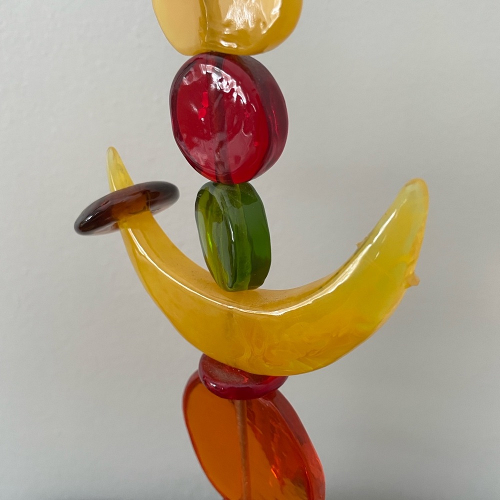 Orna Lalo Vintage Acrylic Candle Holders - Picture 2 of 7